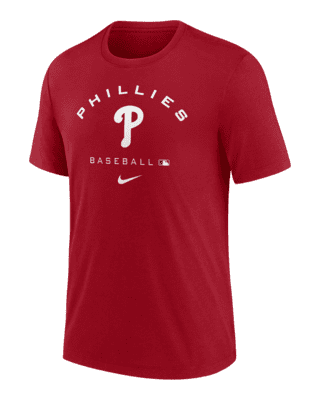 売れ筋商品|||ナイキ カットソー トップス レディース Women's Red Philadelphia Phillies Authentic Collection Early Work Tri-Blend T-Shirt Red Women's Philadelphia Phillies Nike Red Authentic Collection